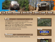 Tablet Screenshot of offroad-wisla.pl